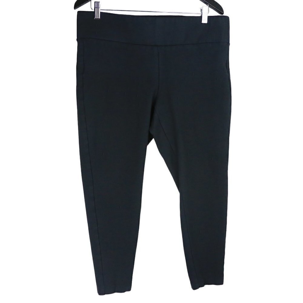 TORRID Pixie Skinny Studio Luxe Ponte High-Rise Fleece Lined Pant Size 1X - Picture 2 of 11